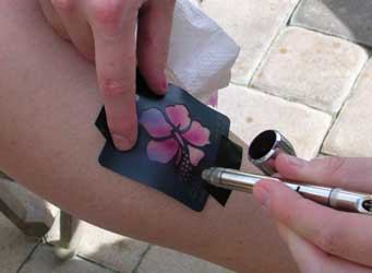 airbrush tattoo
